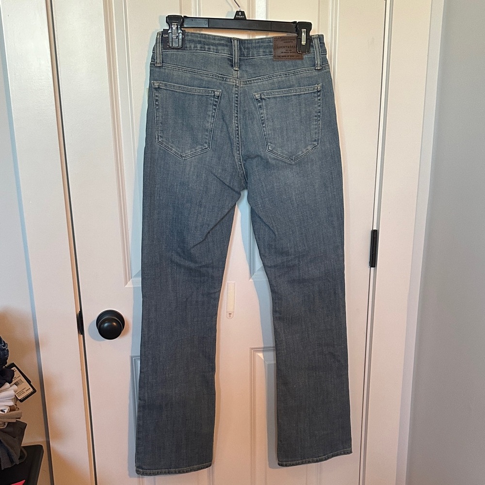 NWT Lucky Brand Women's Lolita Boot mid rise Curvy Fit Jeans - Picture 4 of 5
